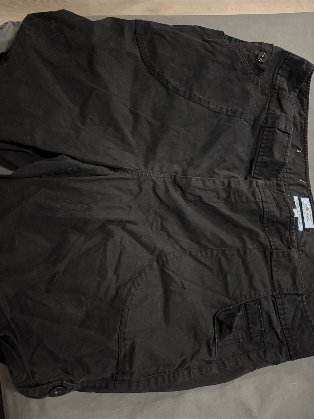 Jessica Men's Black Cargo Shorts